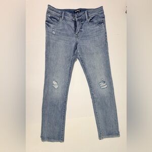 Express Men's Slim Jeans - Light Blue